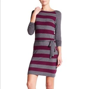 Tart Trixie Striped Sweater Dress